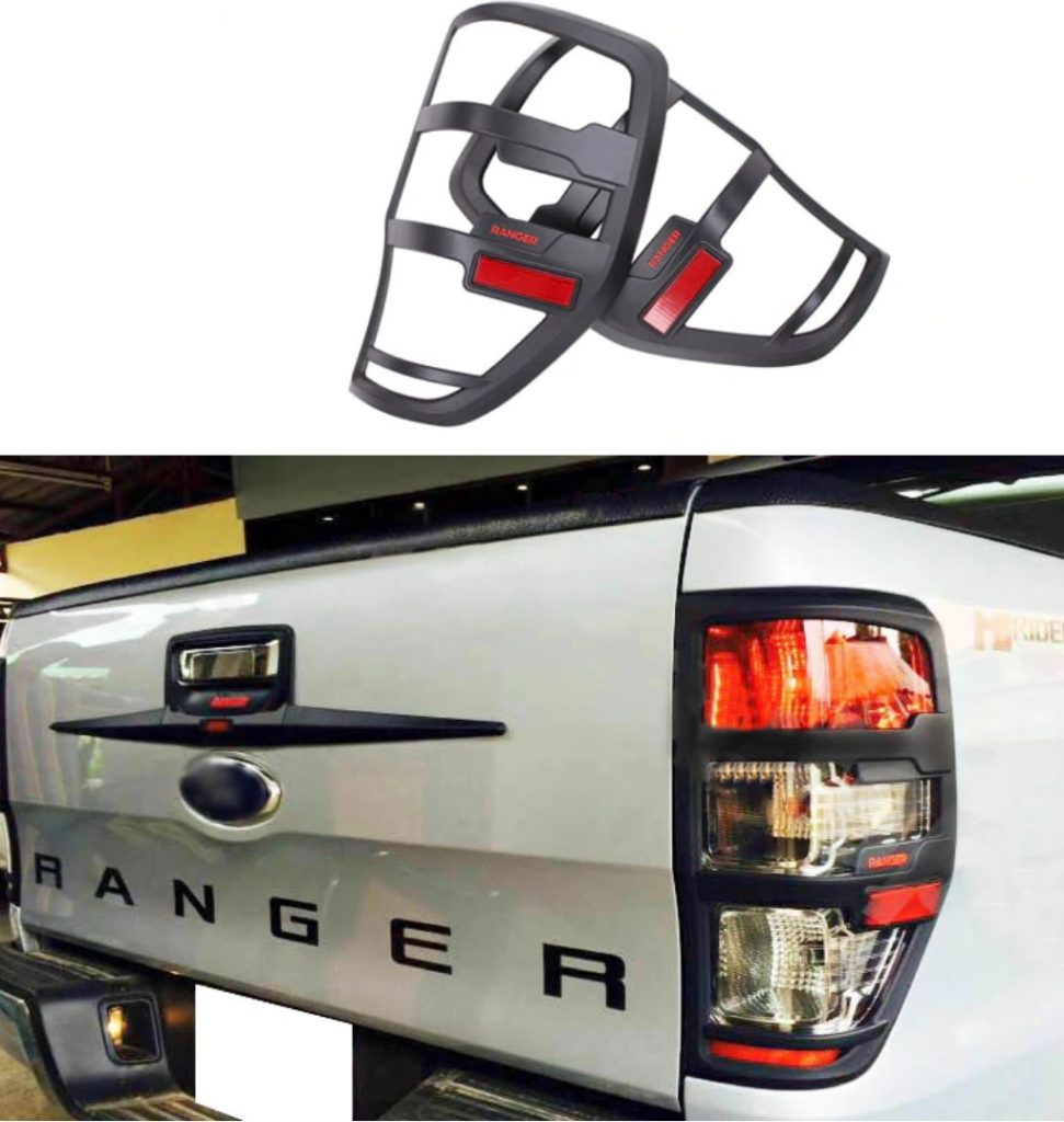 FORD RANGER TAIL LIGHT COVER BLACK Armorman 4x4