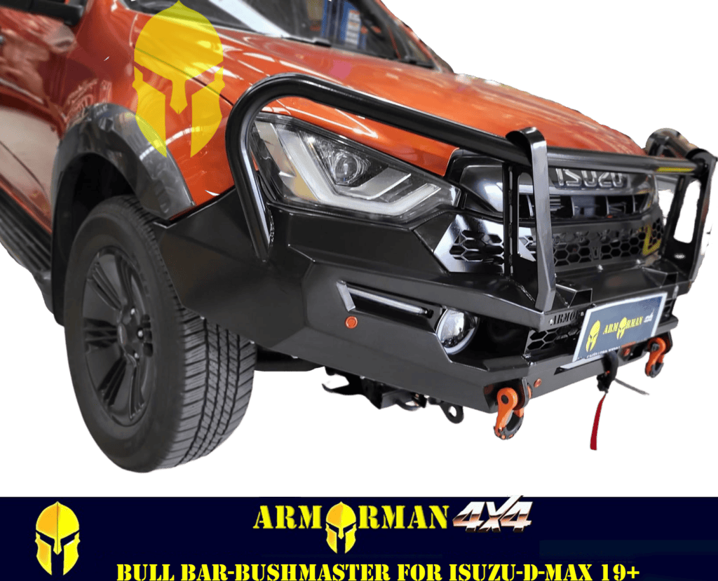 Bushmaster bull bar for Isuzu D-Max (2019+) - ARMORMAN4X4 - Armorman 4x4