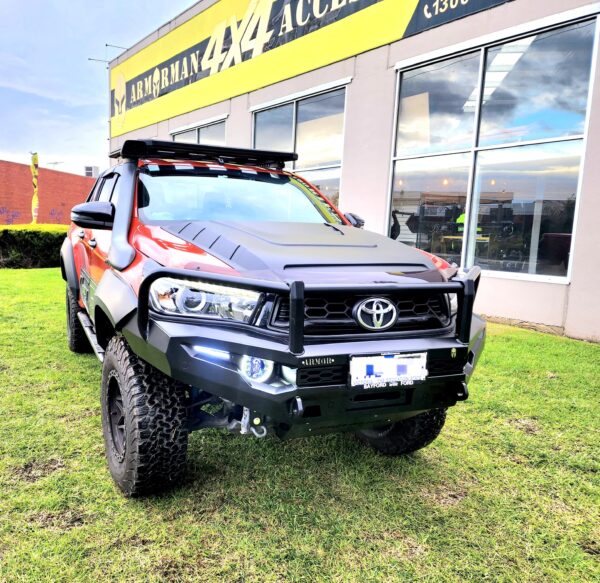 Bushmaster bull bar for Hilux (2015-2018) - ARMORMAN4X4