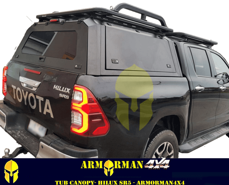 Tub canopy- hilux- SR5-ARMORMAN 4X4 - Armorman 4x4