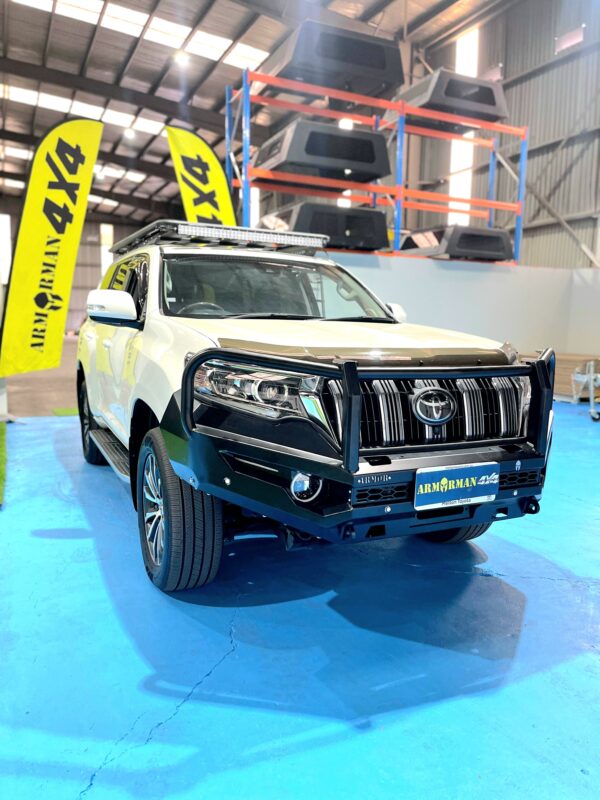 Bushmaster bull bar for Prado 150 series (2018+) - ARMORMAN4X4 - Image 4