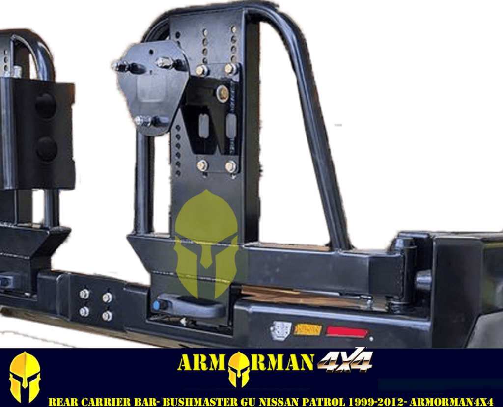 Bushmaster Rear Carrier Bar for GU Nissan Patrol Armorman 4x4