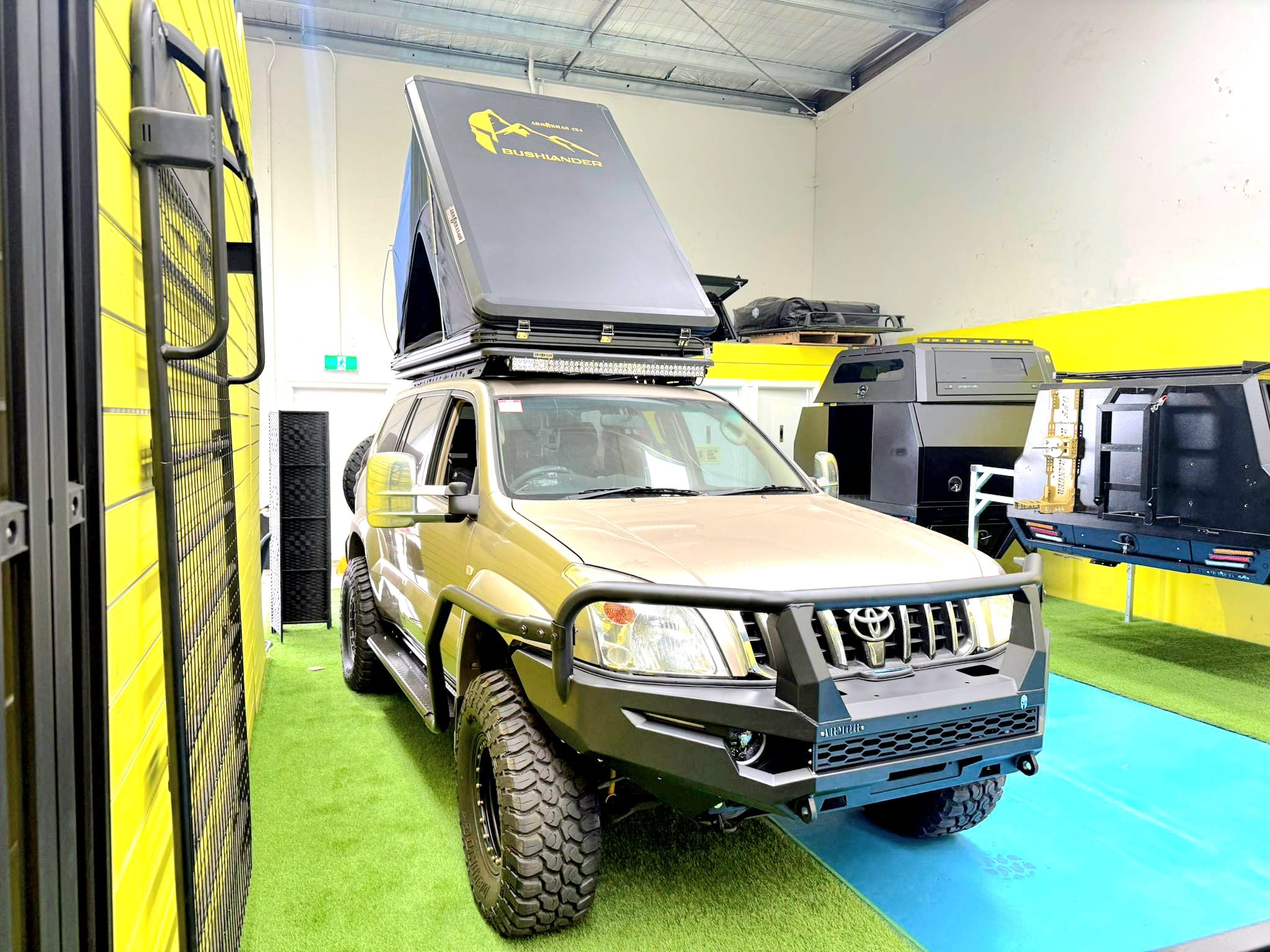 Bushmaster bull bar for Prado120 series (2003-2009) - ARMORMAN4X4