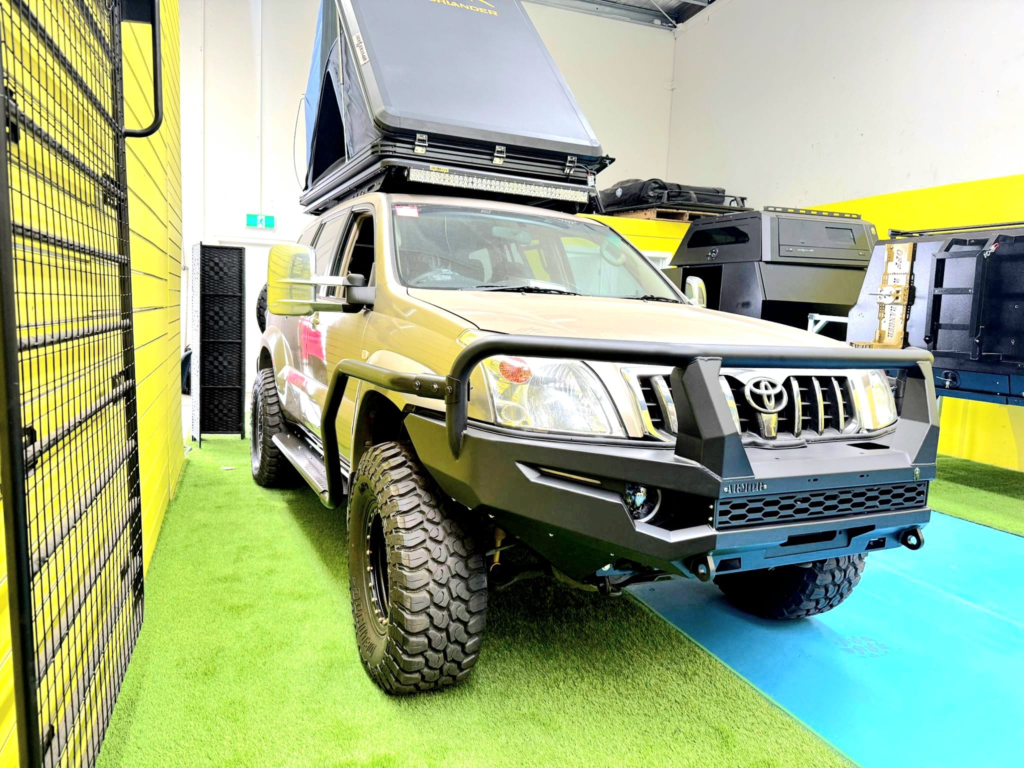 Bushmaster bull bar for Prado120 series (2003-2009) - ARMORMAN4X4 - Image 2