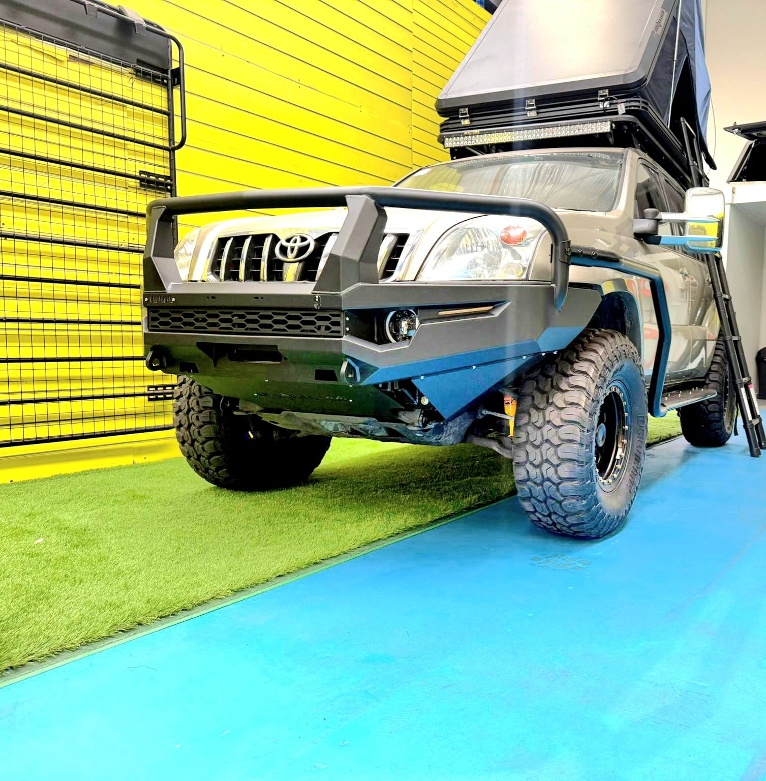 Bushmaster bull bar for Prado120 series (2003-2009) - ARMORMAN4X4 - Image 4