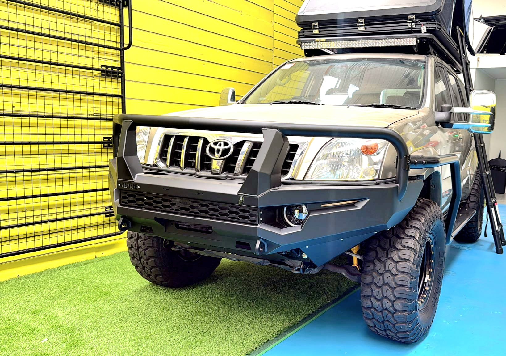 Bushmaster bull bar for Prado120 series (2003-2009) - ARMORMAN4X4 - Image 3