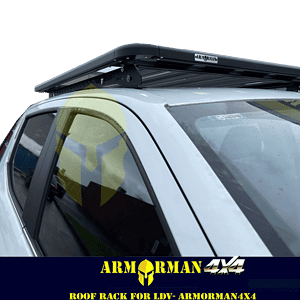 Aluminium roof rack for LDV