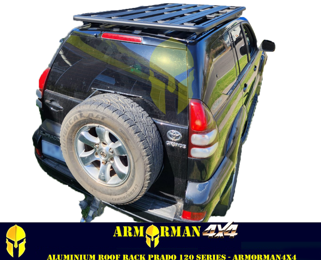 Aluminium roof rack for prado 120 series (20032009) ARMORMAN4X4 Armorman 4×4