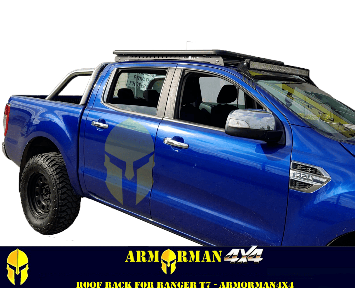 Aluminium roof rack for ranger (PXI,PXII,PXIII) ARMORMAN4X4 Armorman 4x4