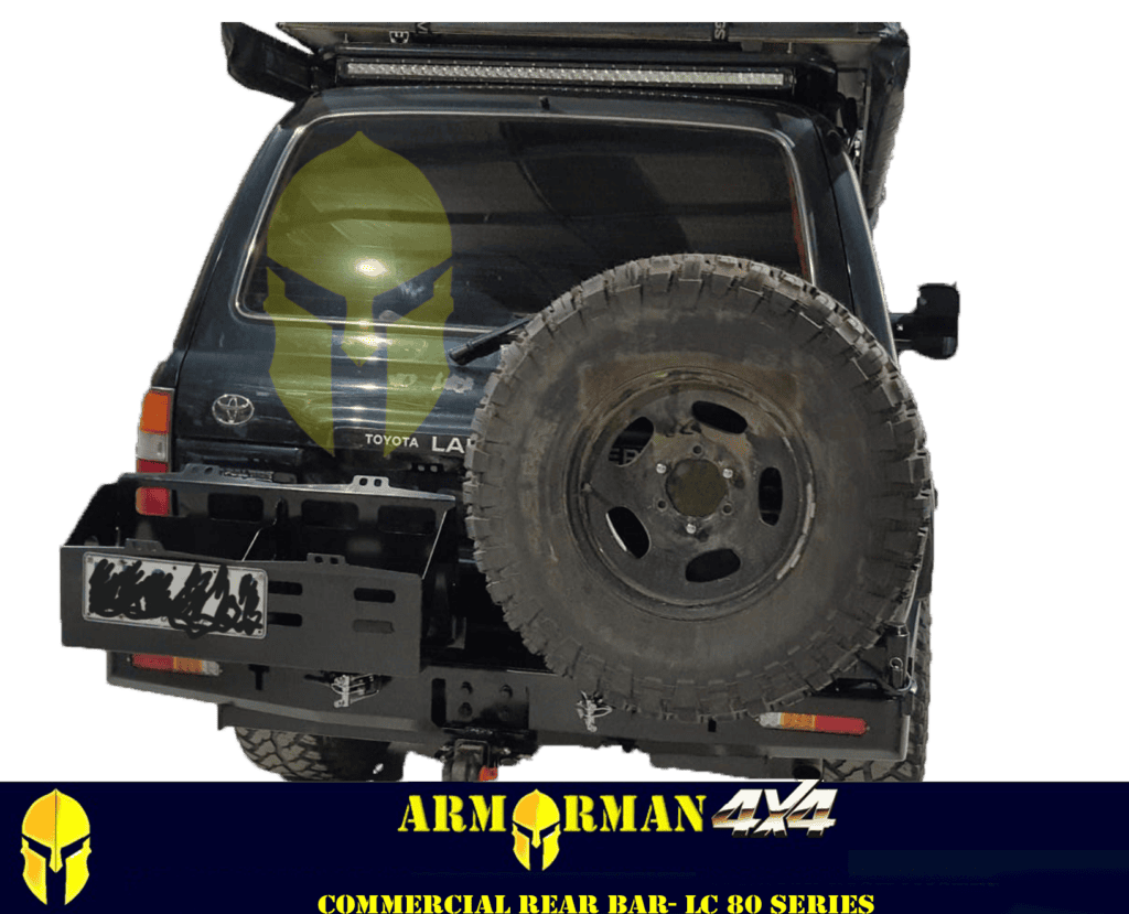 Commercial rear carrier bar- lc 80 series - Armorman 4x4