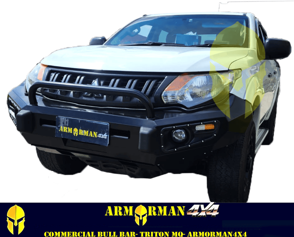 Low loop commercial bull bar triton MQ (20152019) Armorman 4x4