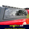 Side glass tub canopy for Colorado