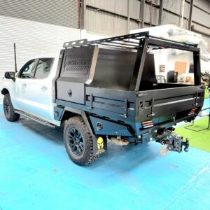 Bushranger combo aluminium TRAY CANOPY COMBO1000 FOR RAM 1500 and similar size UTES - ARMORMAN4X4