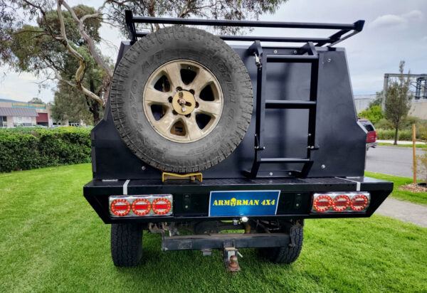 Bushranger combo aluminium tray 1500 canopy dmax - ARMORMAN4X4