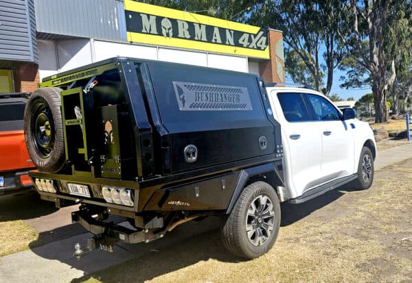 Bushranger combo aluminium tray 1500 canopy gwm - ARMORMAN4X4