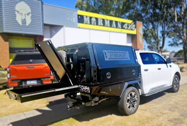 Bushranger combo aluminium tray 1500 canopy gwm - ARMORMAN4X4