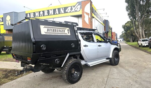 Bushranger combo aluminium tray 1500 canopy Triton - ARMORMAN4X4 - Image 2