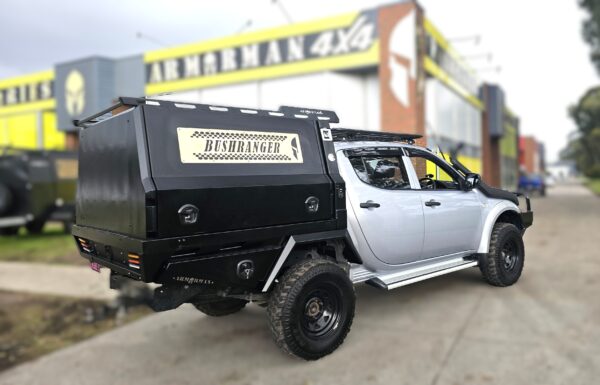 Bushranger combo aluminium tray 1500 canopy Triton - ARMORMAN4X4