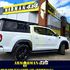 Solid side glass tub canopy for LDV
