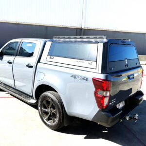 Solid side glass tub canopy for d-max - ARMORMAN4X4