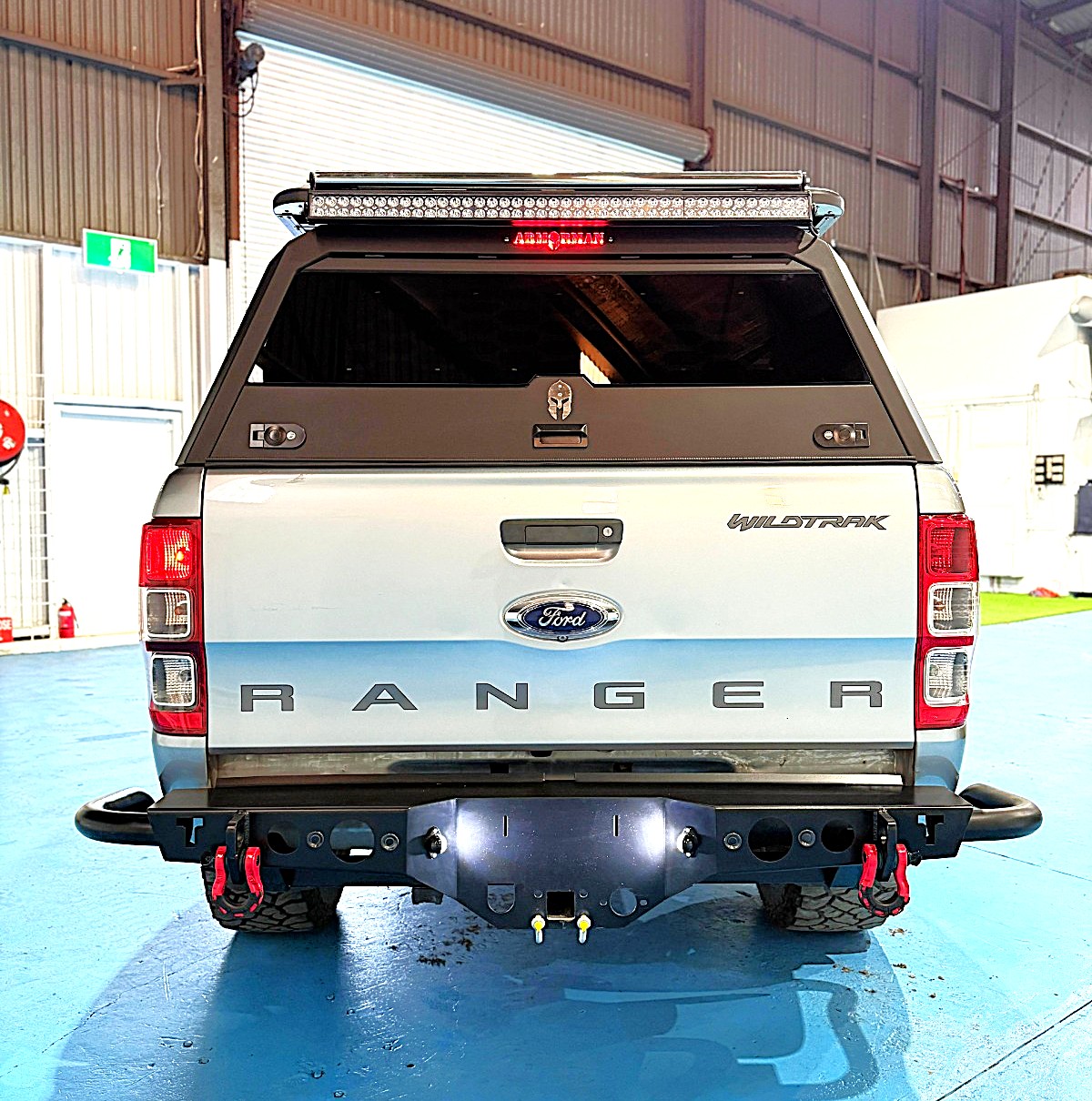 Solid side glass tub canopy for Ranger - ARMORMAN4X4