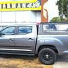 Solid side glass tub canopy for LDV