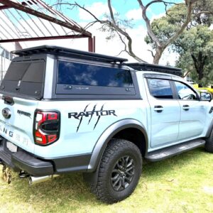 Solid side glass tub canopy for Ranger t9 - ARMORMAN4X4