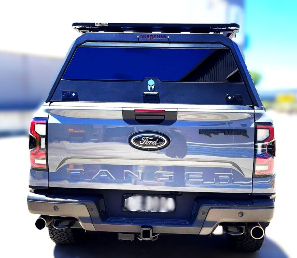Solid side glass tub canopy for Ranger t9 - ARMORMAN4X4 - Image 4