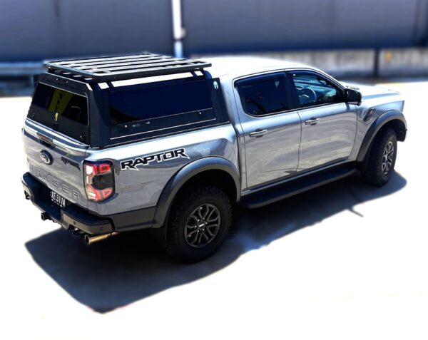 armorman4x4- solid side glass tub canopy- nex-tgen