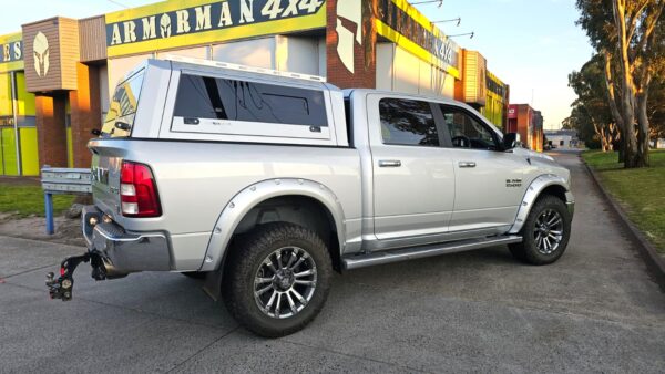 SOLID SIDE GLASS Tub Canopy for RAM 1500