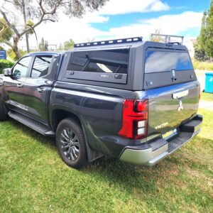 Solid side glass tub canopy for MV Triton - Armorman4x4