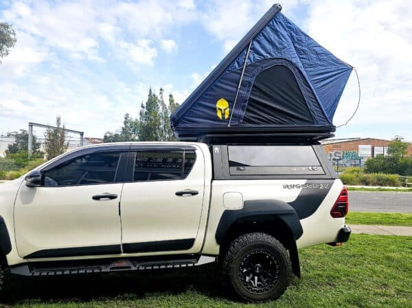 ROOF TOP TENT- on HILUX CANOPY