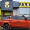 Solid side glass tub canopy for Triton MQMR - ARMORMAN4X4