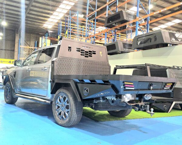 Best Aluminium tray for Ranger Double Cab - ARMORMAN4X4