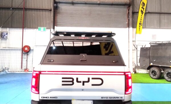 SOLID SIDE GLASS Tub Canopy for BYD SHARK - ARMORMAN4X4 - Image 4