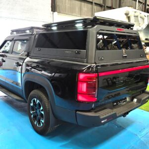 SOLID SIDE GLASS Tub Canopy for BYD SHARK - ARMORMAN4X4