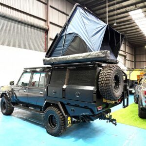 BUSHARANGER  COMBO DOGBOX CANOPY FOR DUAL CAB UTES- ARMORMAN4X4