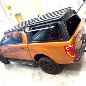 Roof rack for canopy