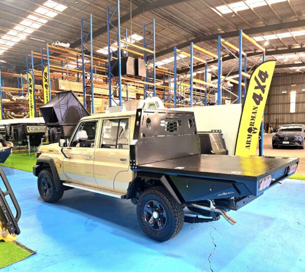 UTE Tray for LC 79 - STEEL TRAY FOR DUAL CAB UTEs