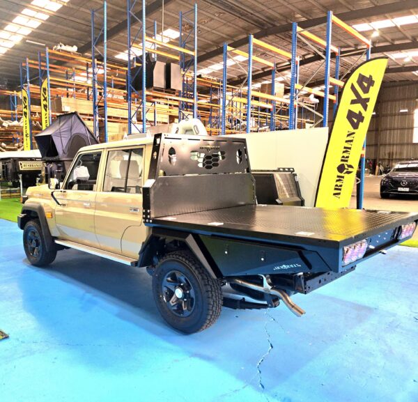 UTE Tray for LC 79 - STEEL TRAY FOR DUAL CAB UTEs - Image 2