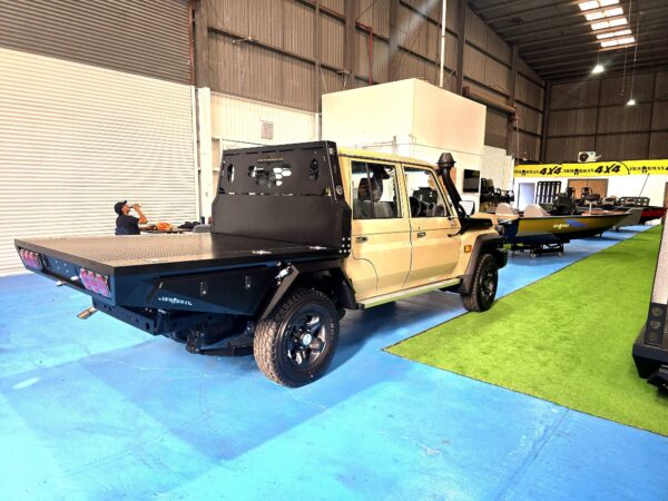 UTE Tray for LC 79 - STEEL TRAY FOR DUAL CAB UTEs - Image 3