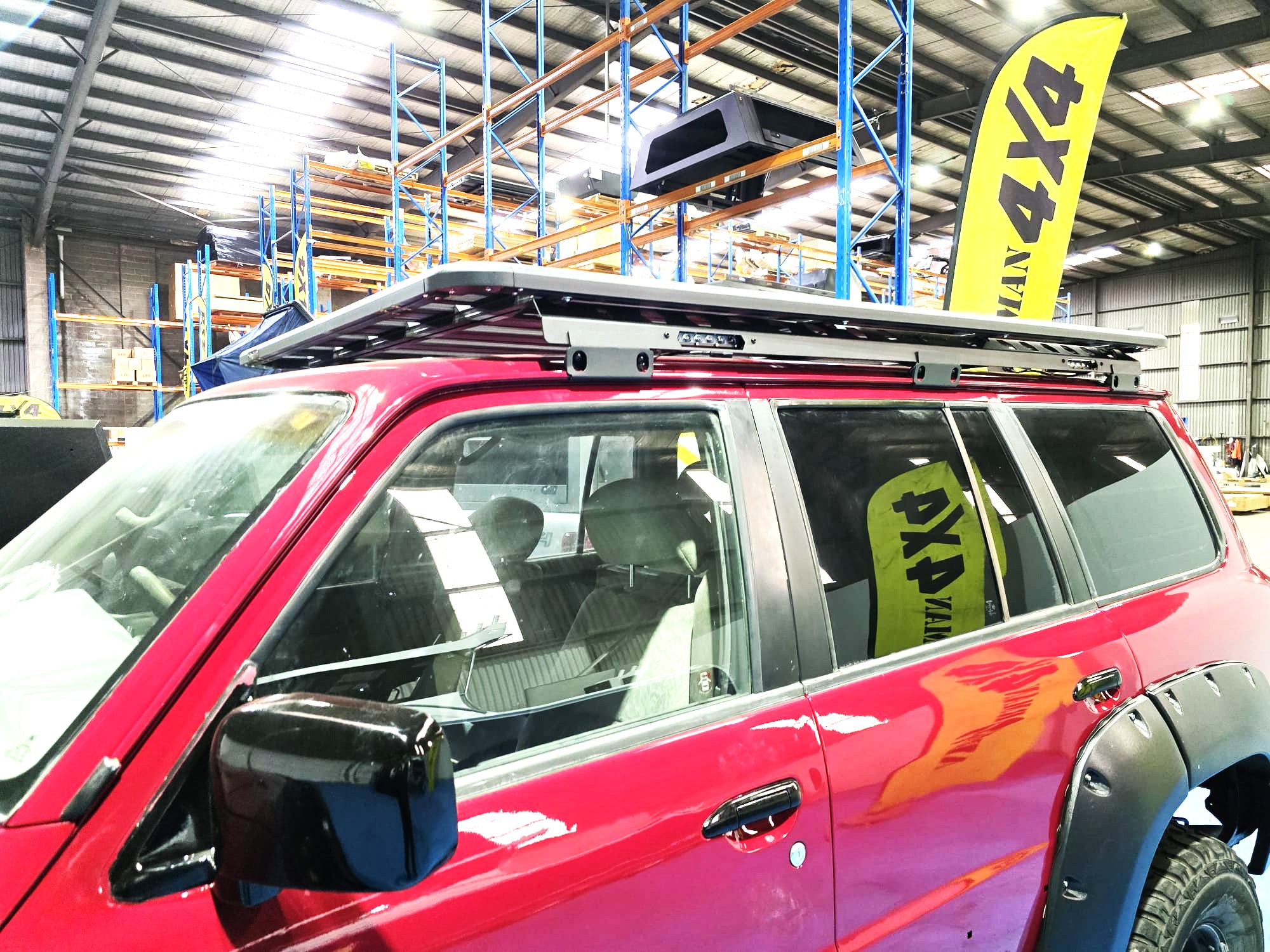 Aluminium roof rack for Y61-LC80-FJ90 - ARMORMAN4X4 - Image 4