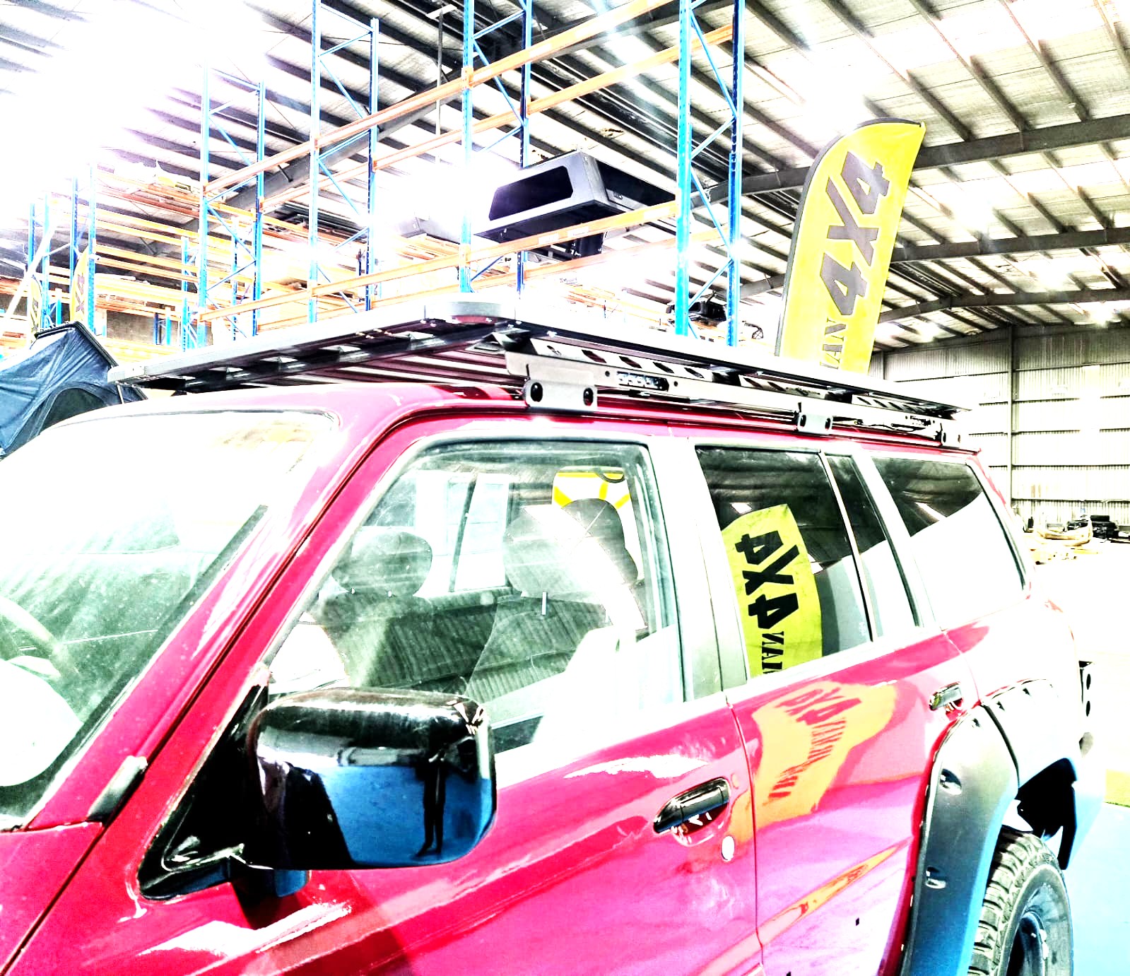 Aluminium roof rack for Y61-LC80-FJ90 - ARMORMAN4X4 - Image 5