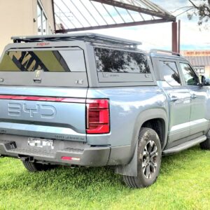 ARMORMAN4X4- STAINLESS STEEL SOLID SIDE GLASS TUB CANOPY- BYD SHARK 6